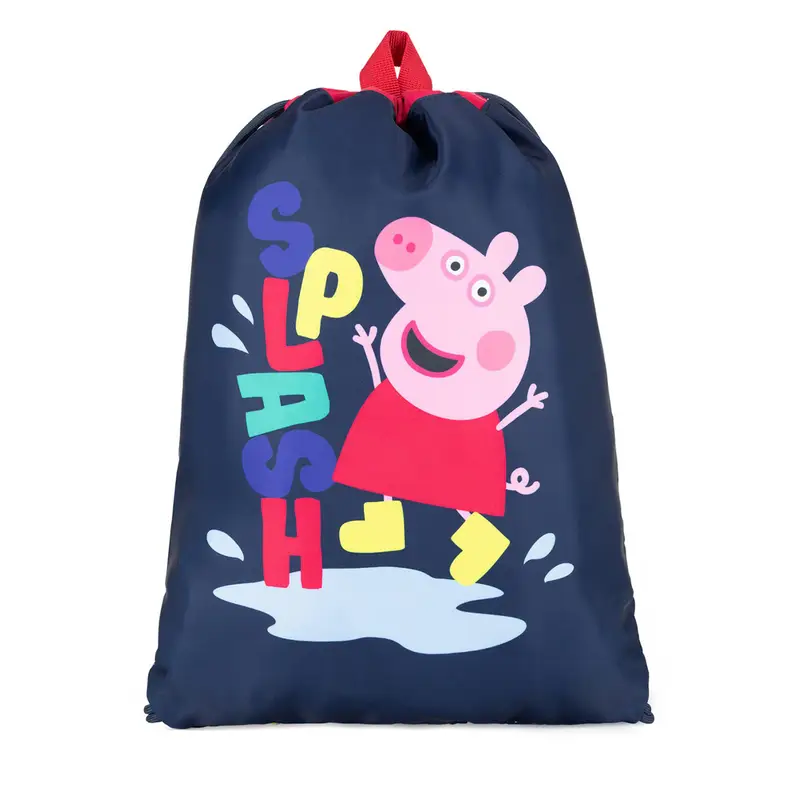 Zaino a sacca Peppa Pig ACCCS-AW24-108PP Blu scuro