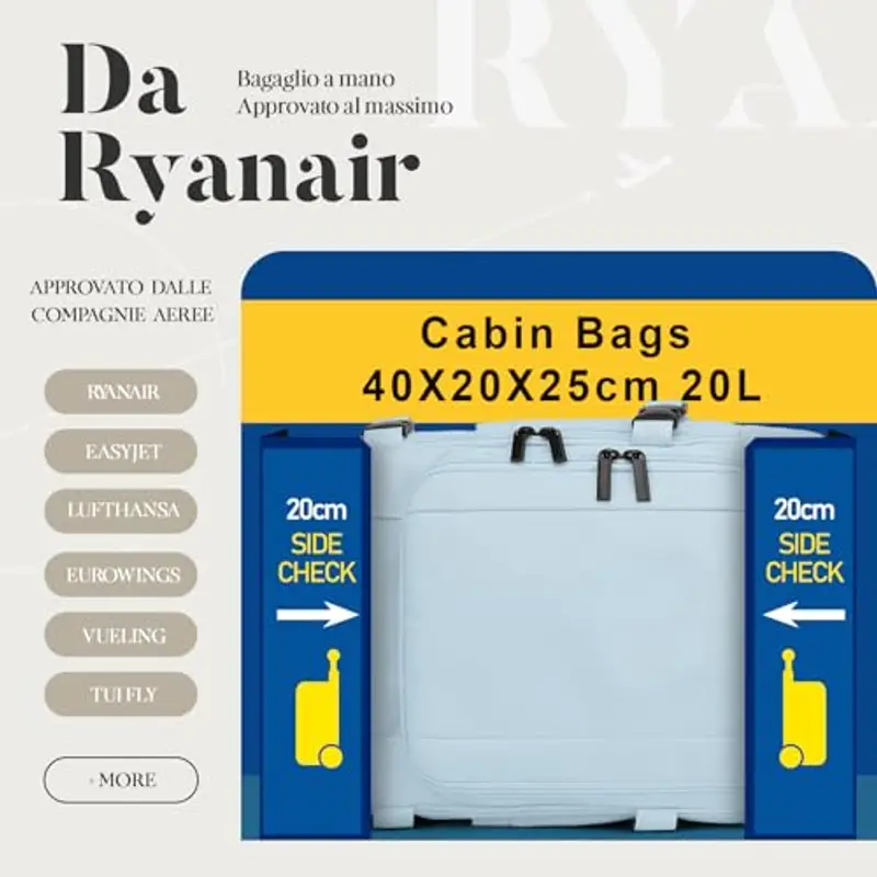 ZHXX Zaino da viaggio Azzurro 1918990 miniatura 2