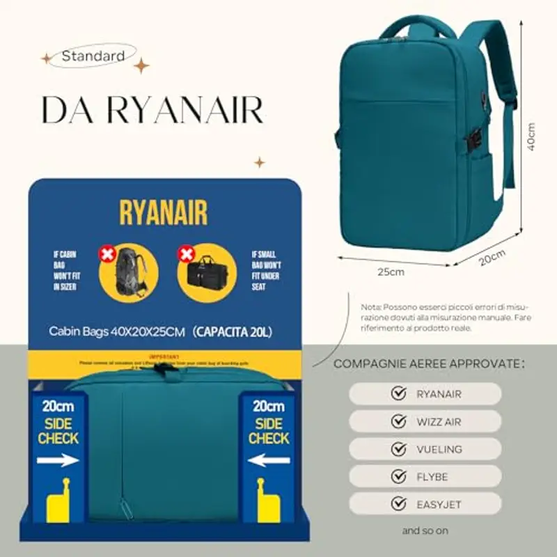 ZHXX Zaino da viaggio Uomo 1963329 miniatura 2
