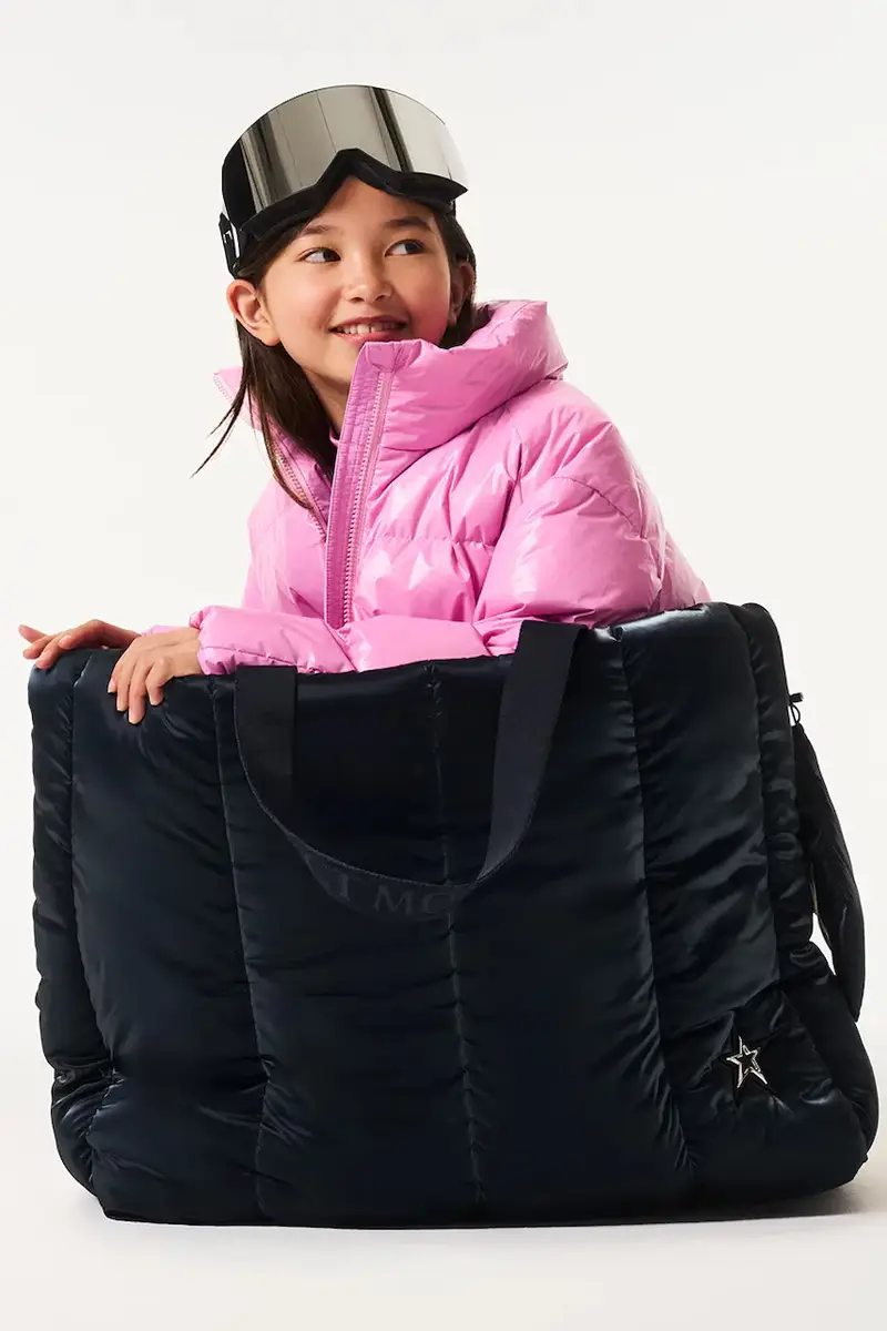 giacca da sci bambino/a nuuk puffer jacket Rosa miniatura 5