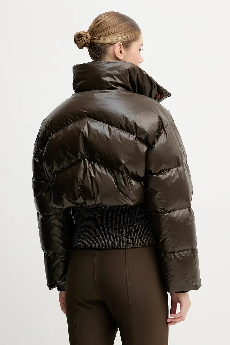 giacca da sci in piuma Auretta Marrone miniatura 3