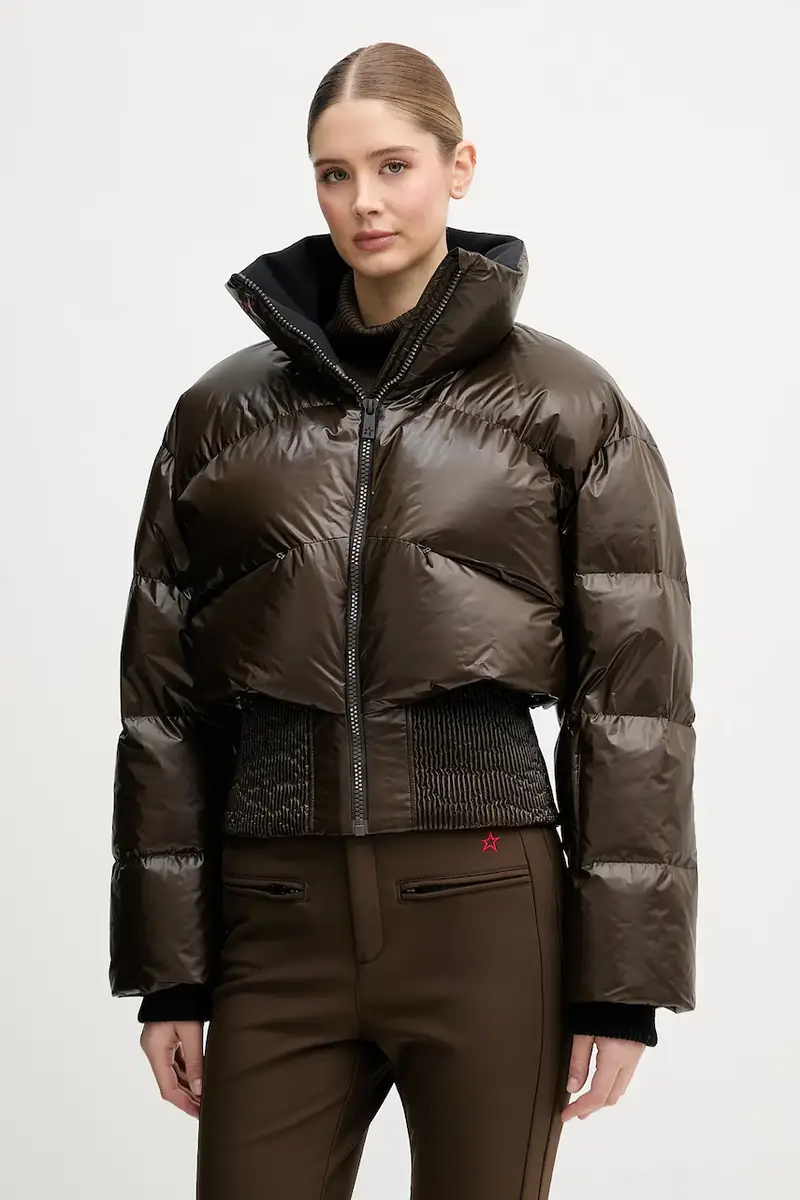 giacca da sci in piuma Auretta Marrone