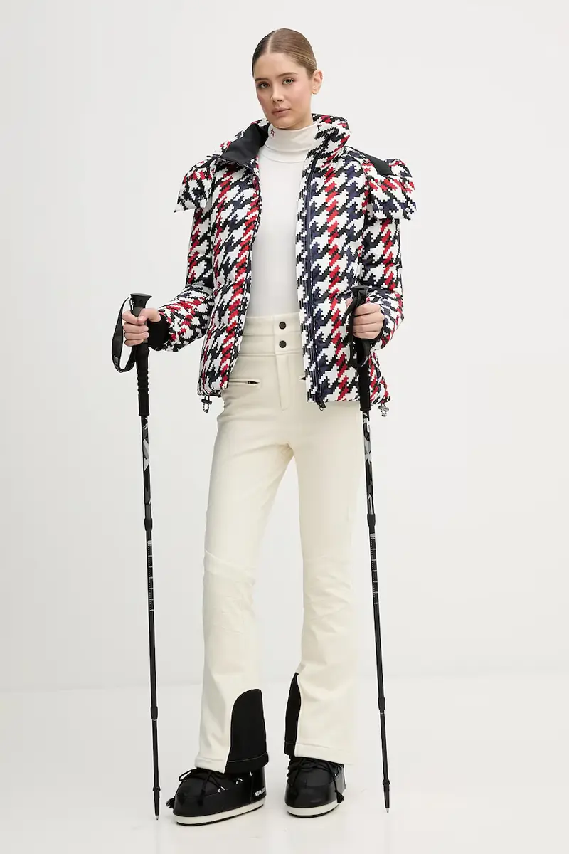 giacca da sci in piuma Candice Rosso miniatura 2