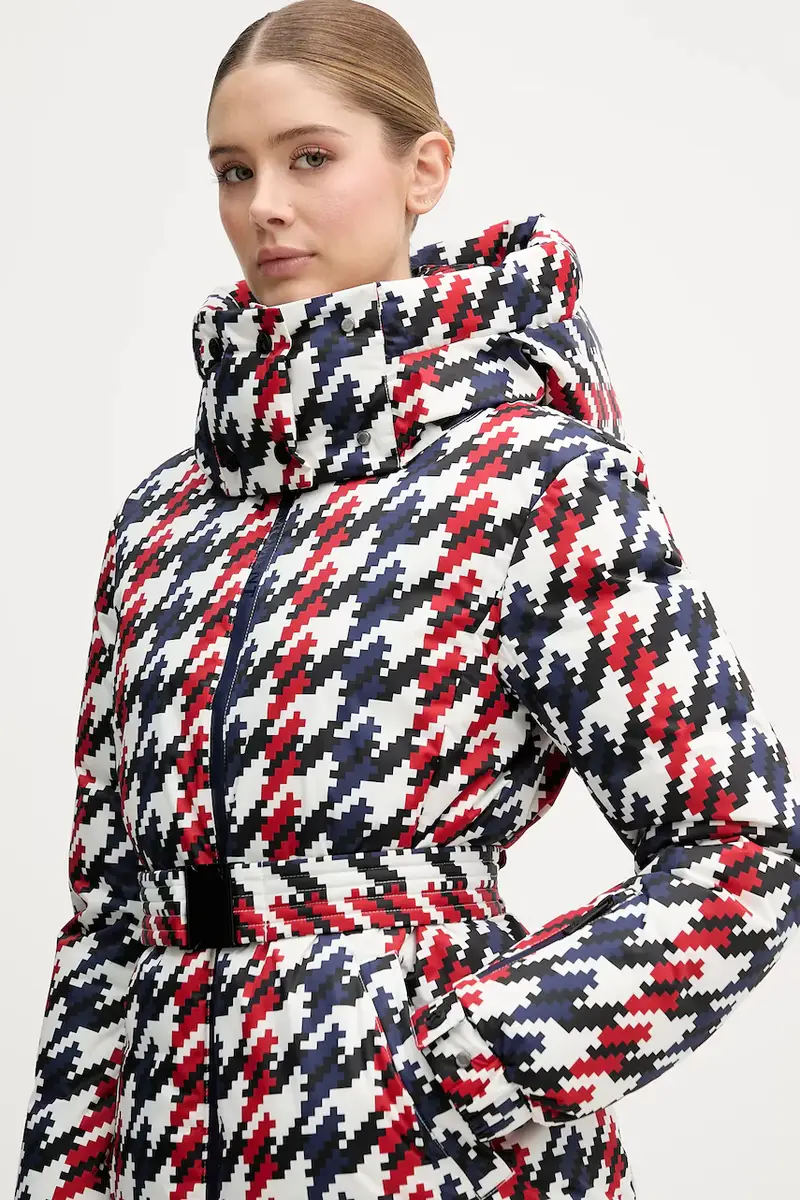 giacca da sci in piuma Candice Rosso miniatura 4