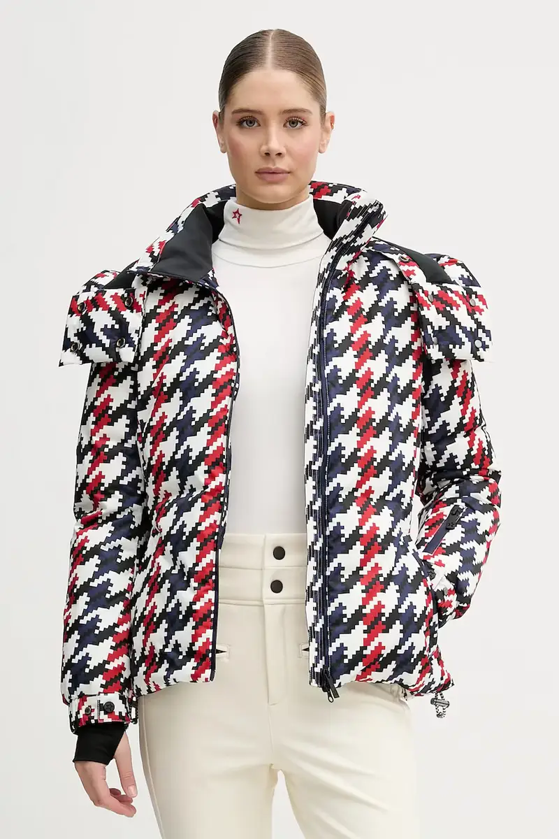 giacca da sci in piuma Candice Rosso miniatura 5