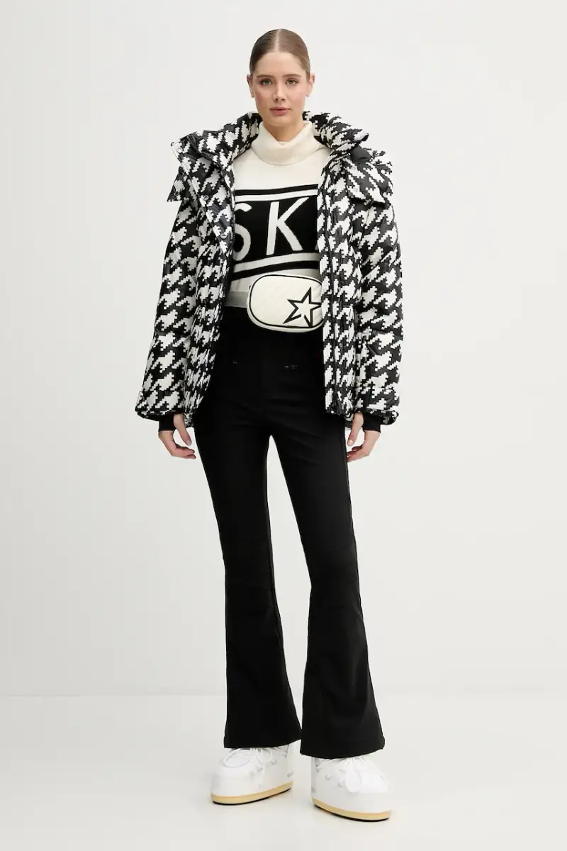 giacca da sci in piuma Cortina Nero miniatura 2