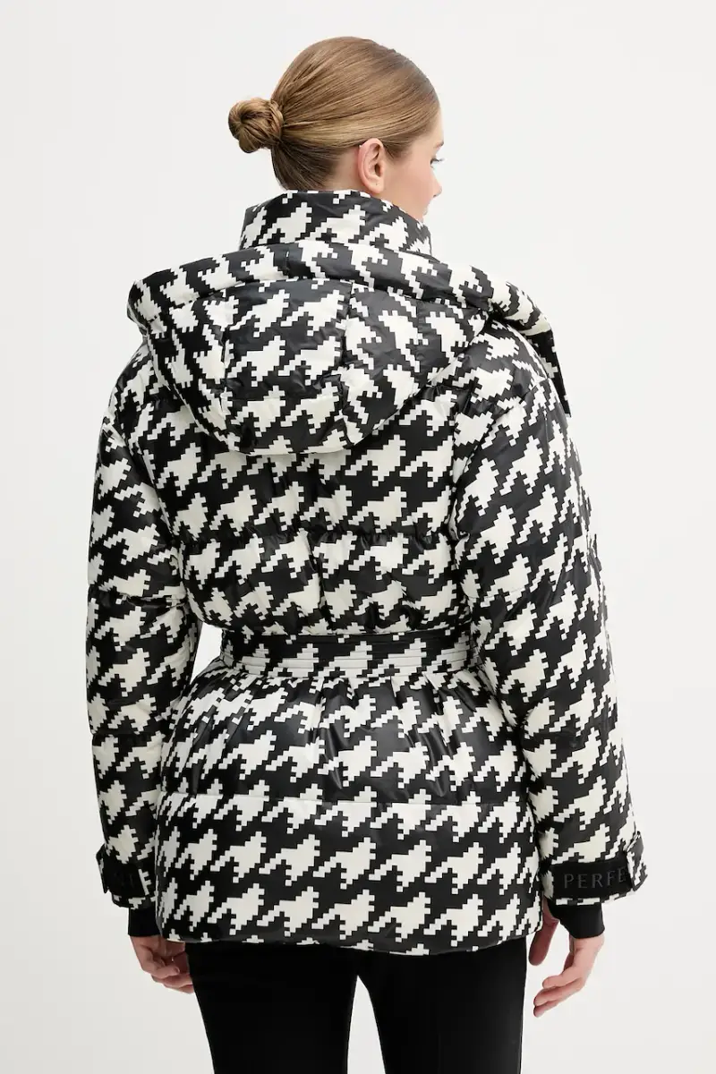 giacca da sci in piuma Cortina Nero miniatura 3