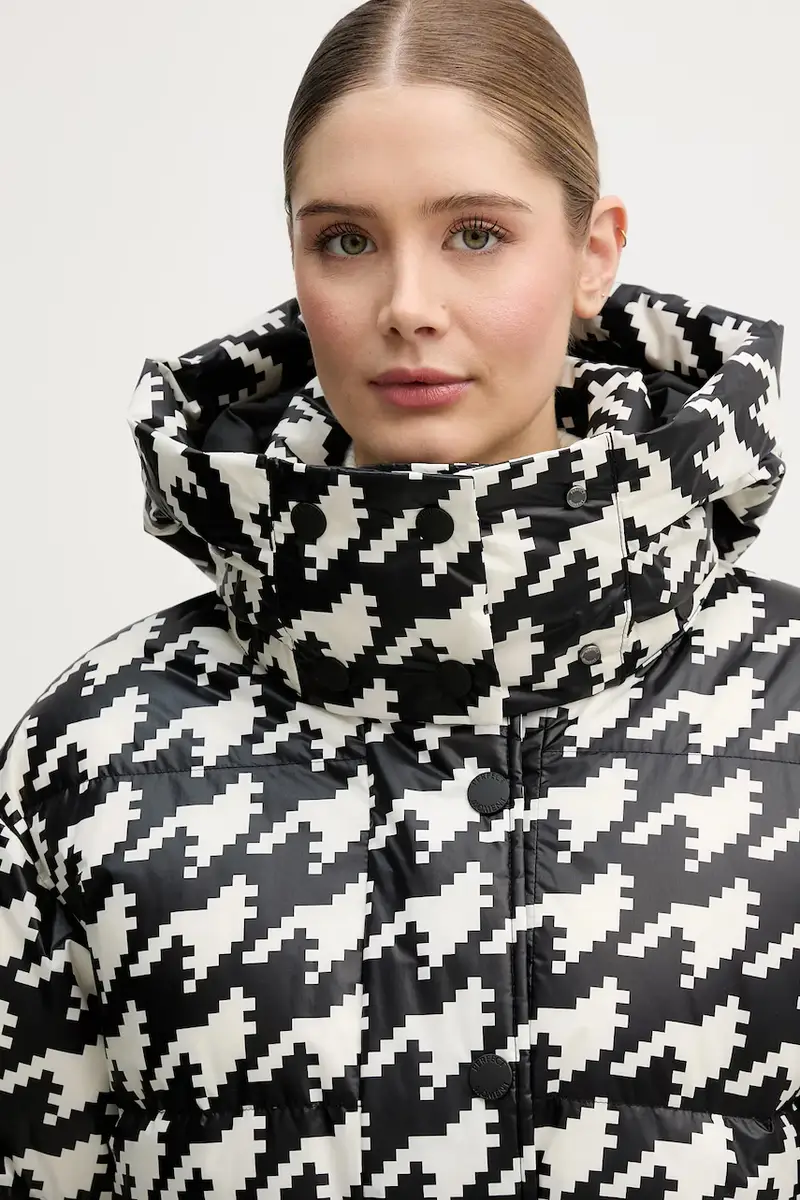 giacca da sci in piuma Cortina Nero miniatura 5