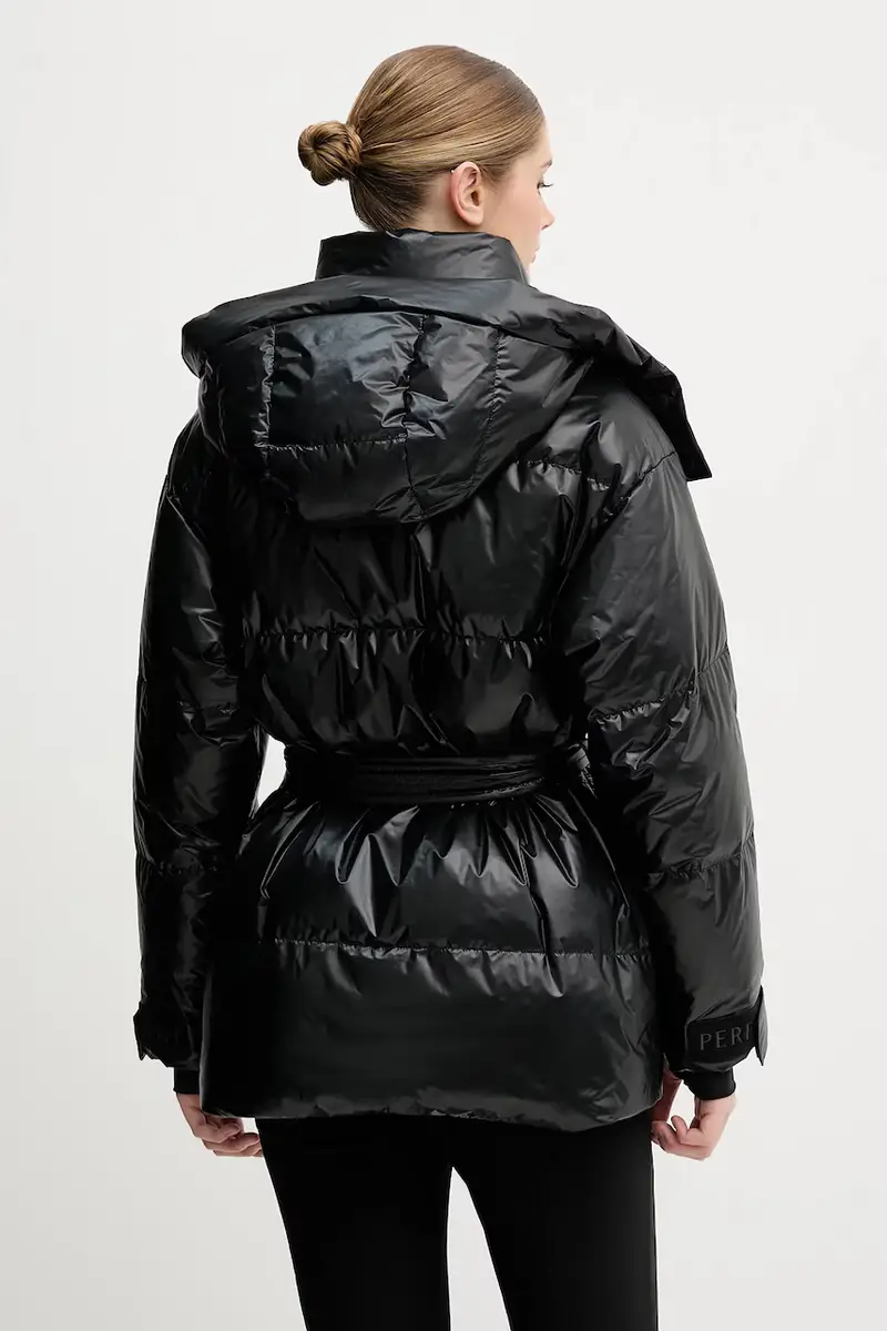 giacca da sci in piuma Cortina Nero miniatura 3