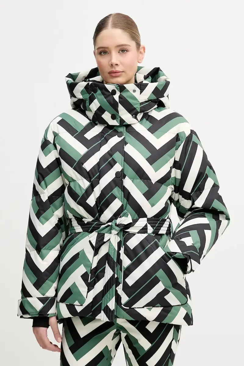 giacca da sci in piuma Cortina Verde