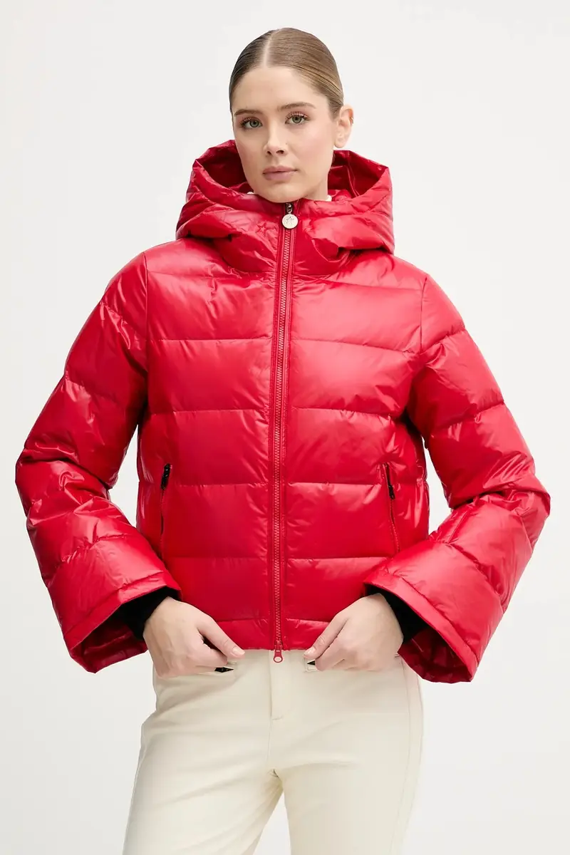 giacca da sci in piuma Polar Flare Rosso miniatura 4