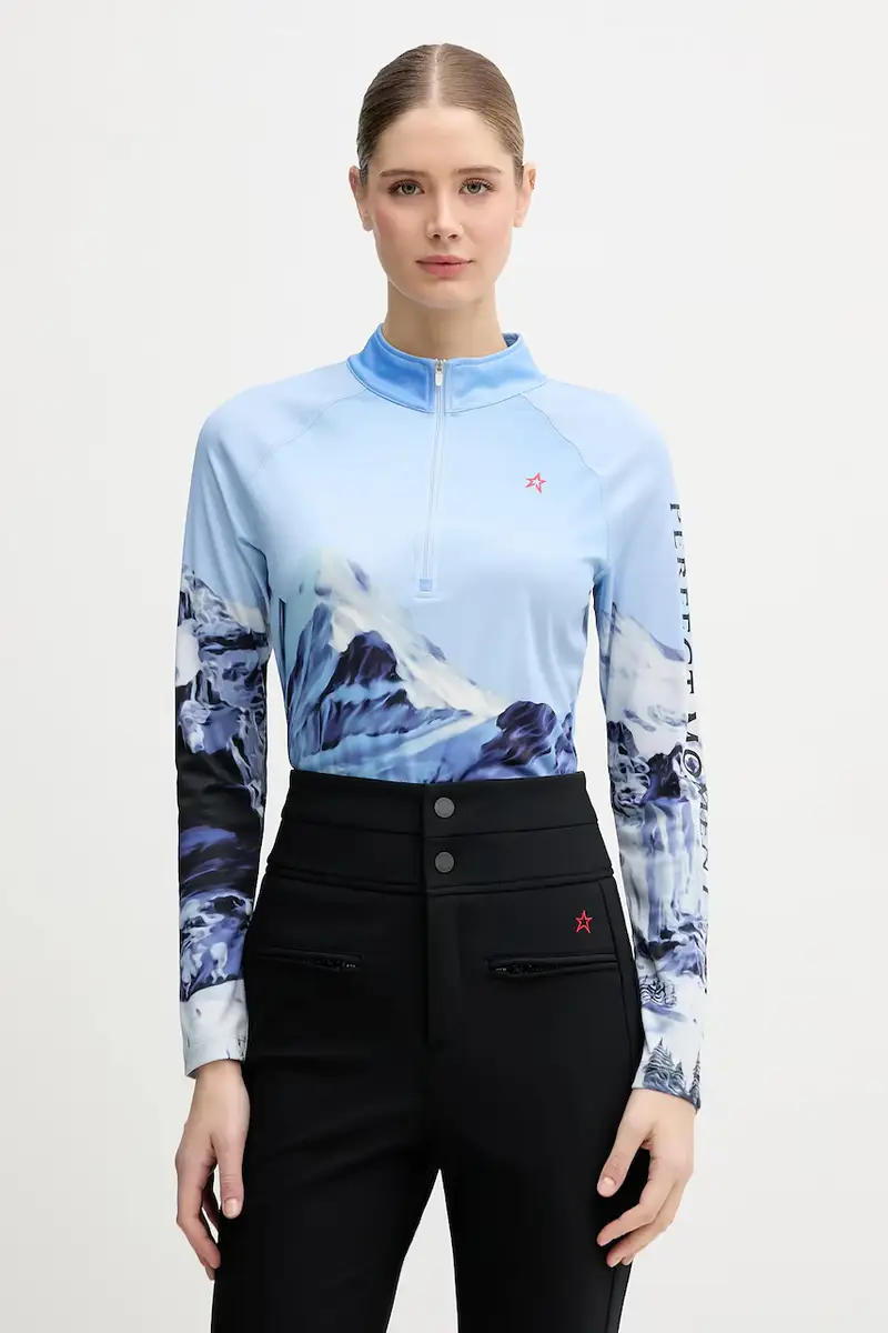 longsleeve funzionale Blu