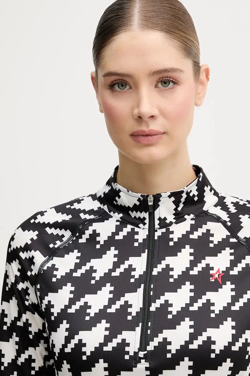 longsleeve funzionale Nero miniatura 4