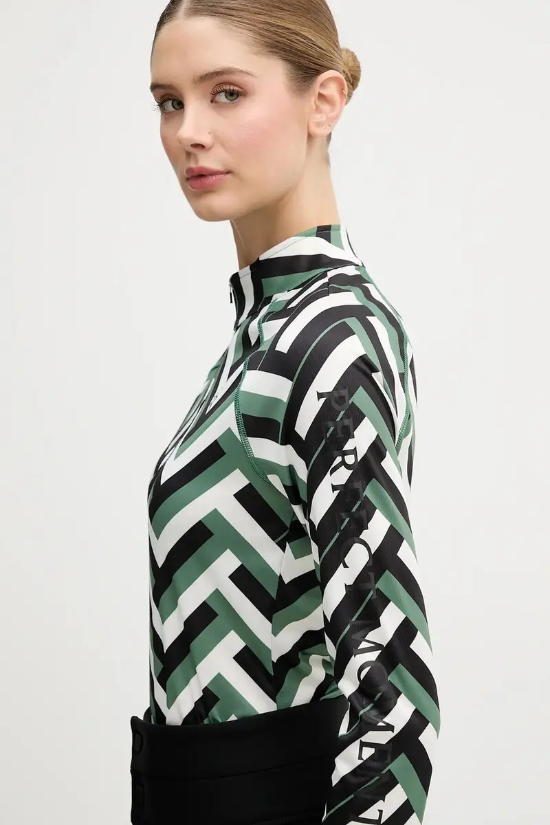 longsleeve funzionale Verde miniatura 4