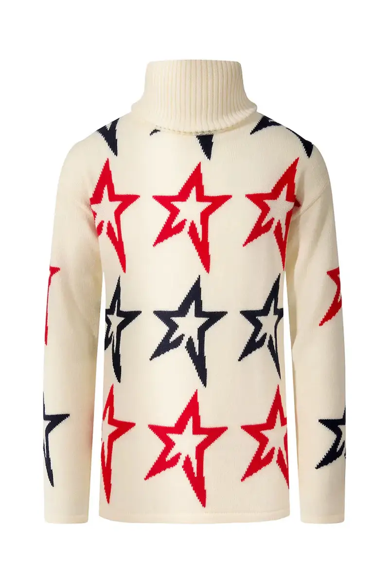 maglione in cotone bambini star dust sweater Bianco miniatura 2