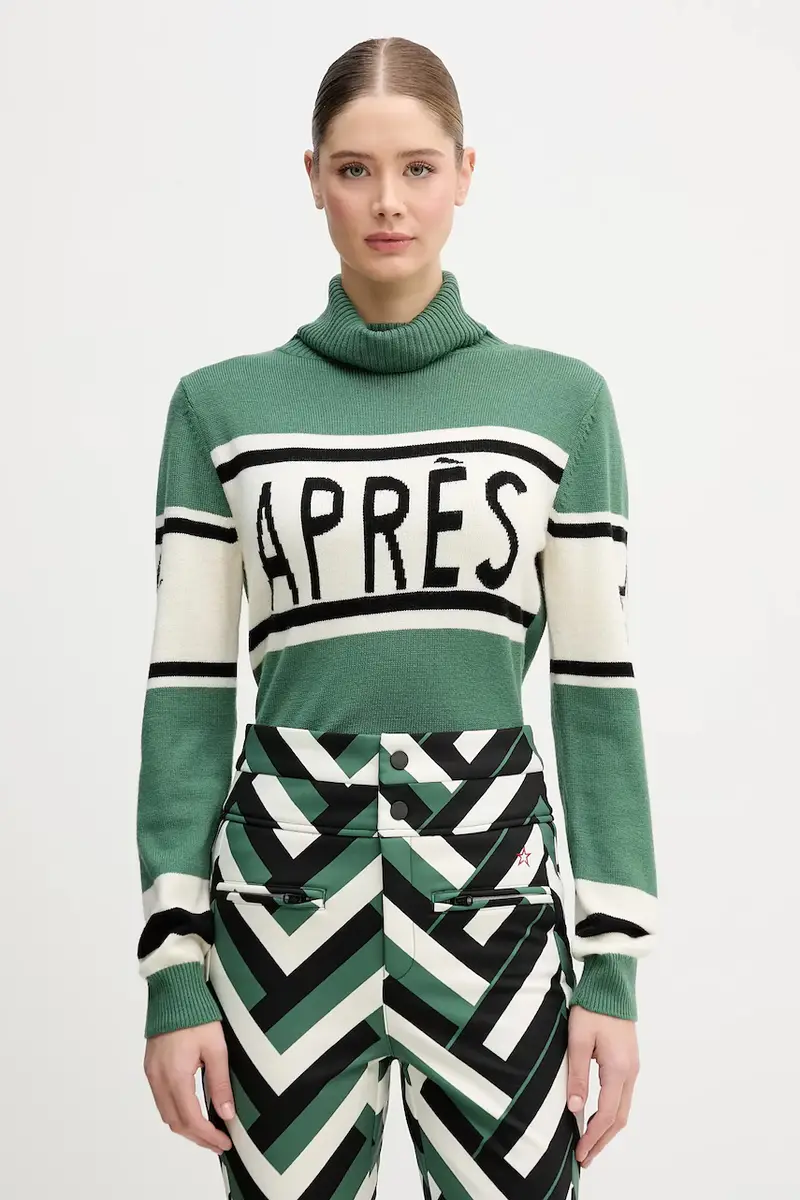 maglione in lana Apres Verde