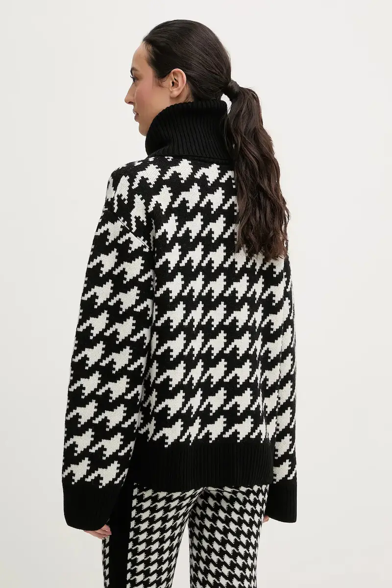 maglione in lana Chunky Nero miniatura 3