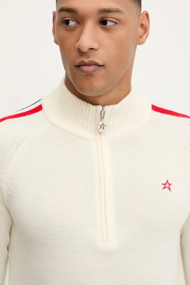 maglione in lana La Tour Beige miniatura 4