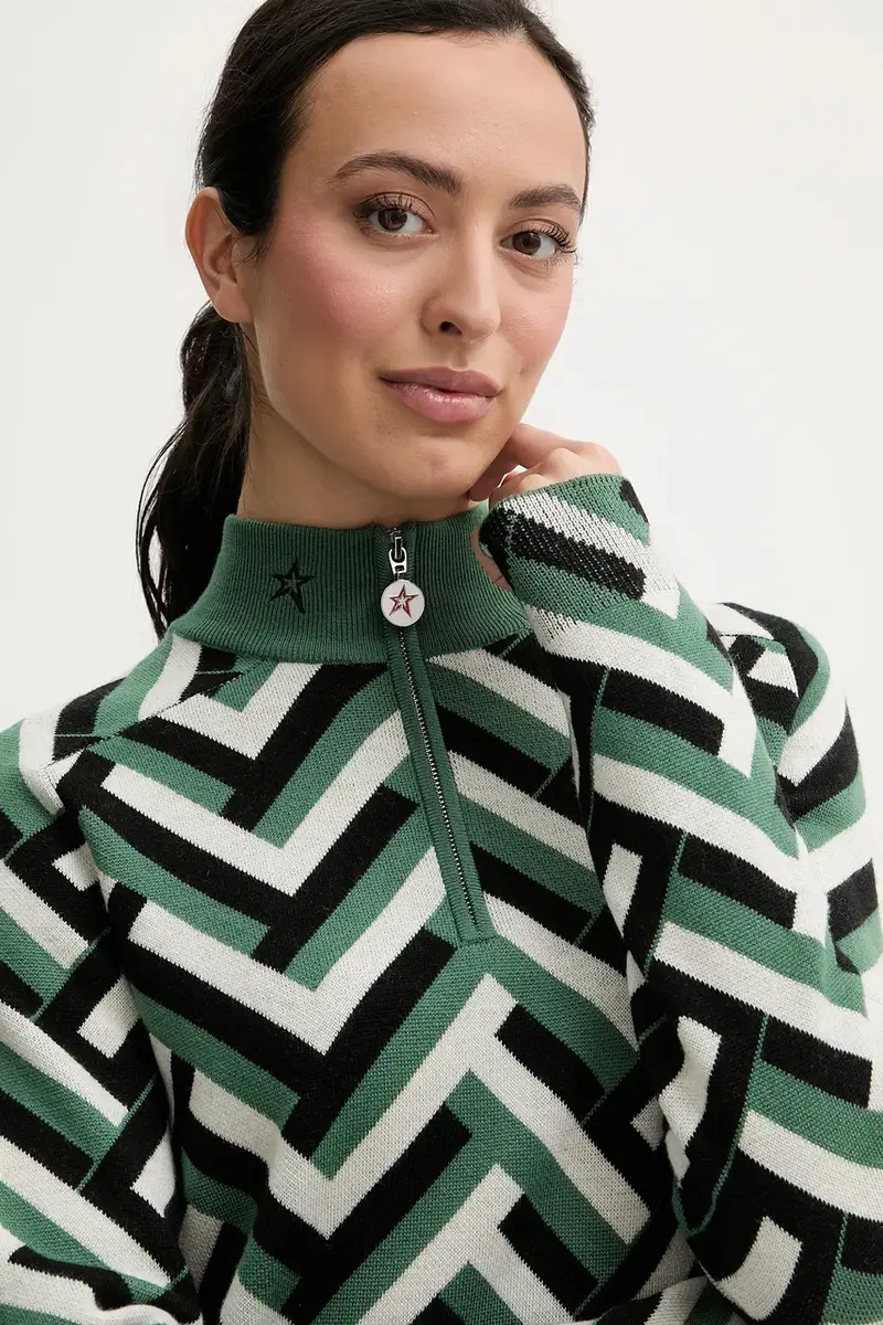 maglione in lana La Tour Verde miniatura 4