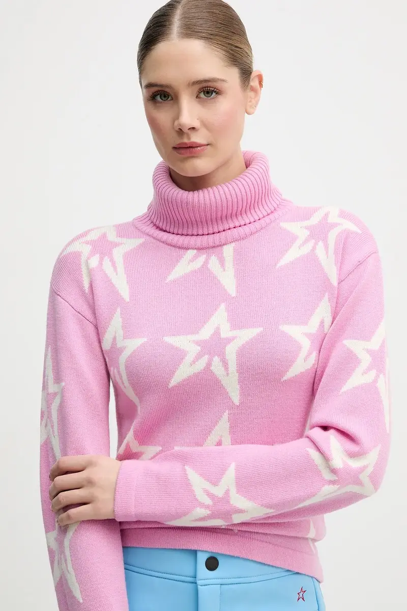 maglione in lana Star Dust Rosa miniatura 4