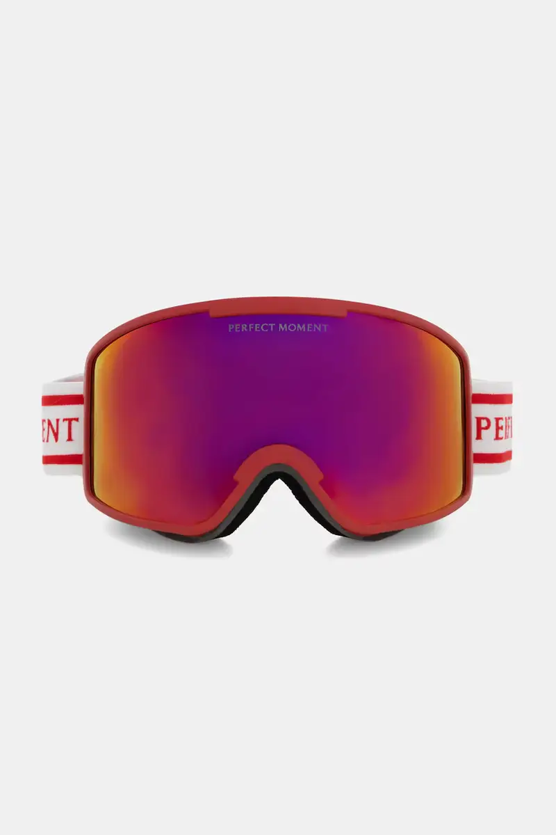 occhiali da sci Rosso