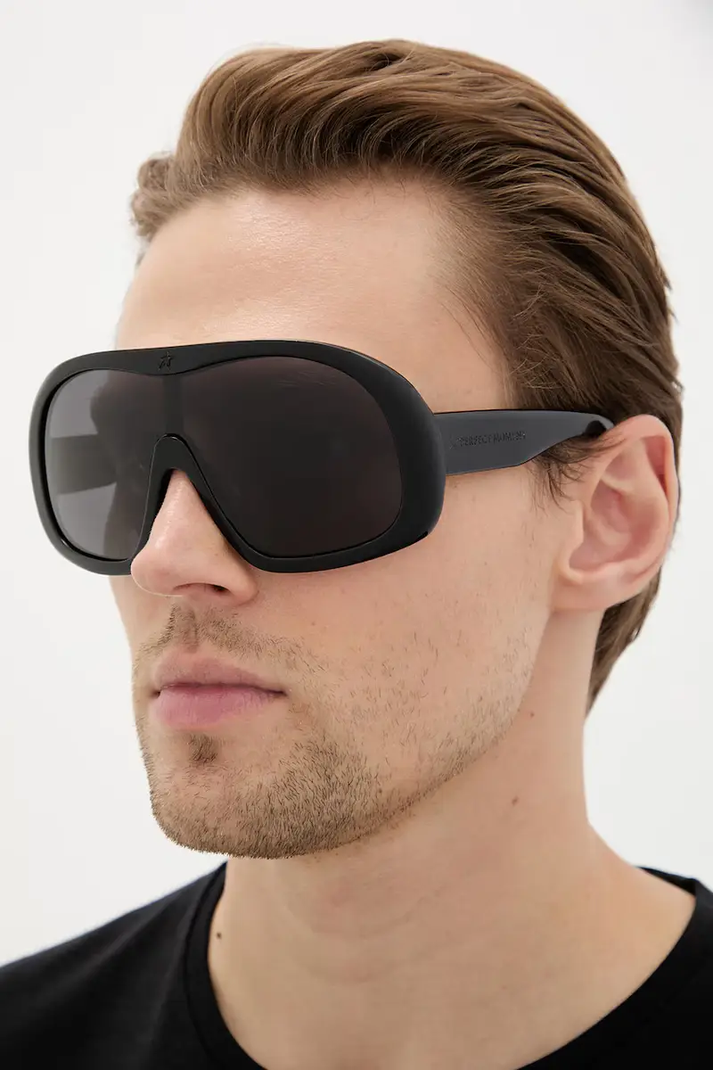 occhiali da sole Racer Nero miniatura 2