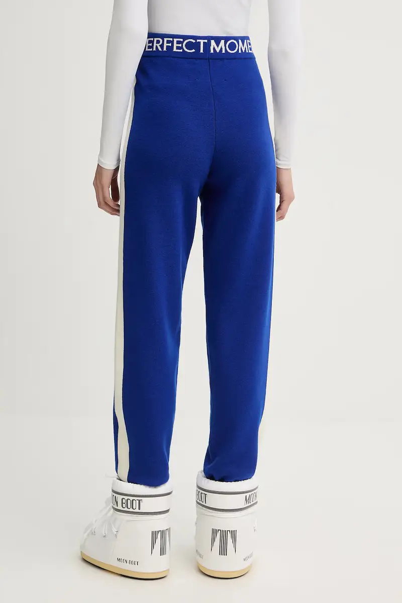 pantaloni con lana La Tour Blu miniatura 3