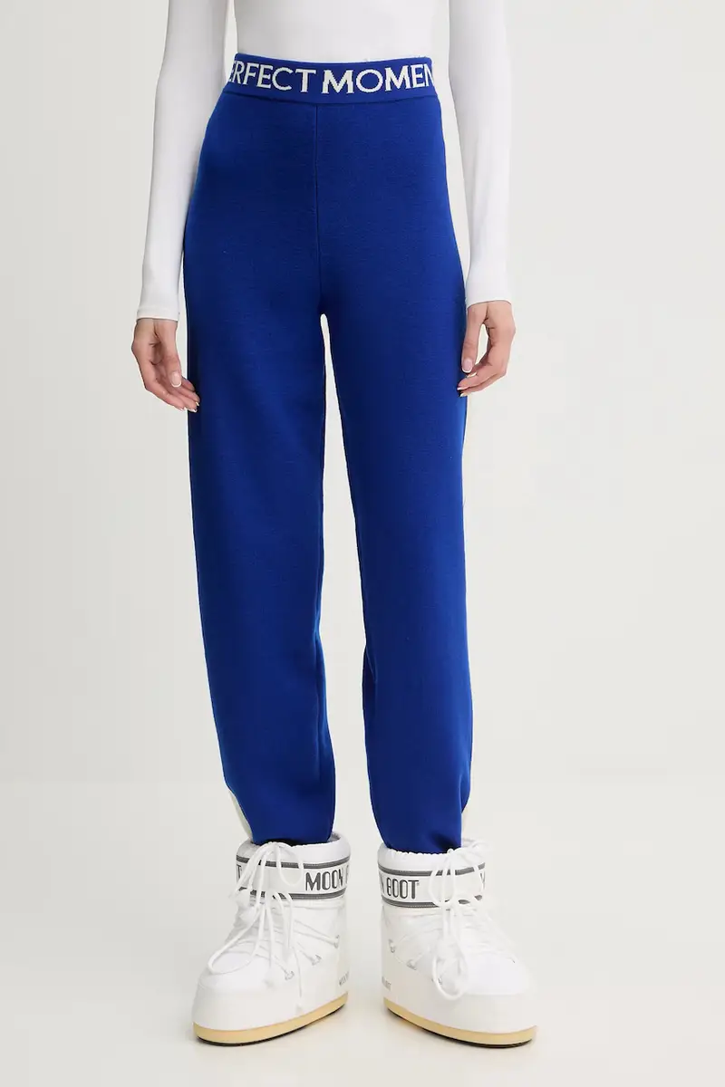 pantaloni con lana La Tour Blu