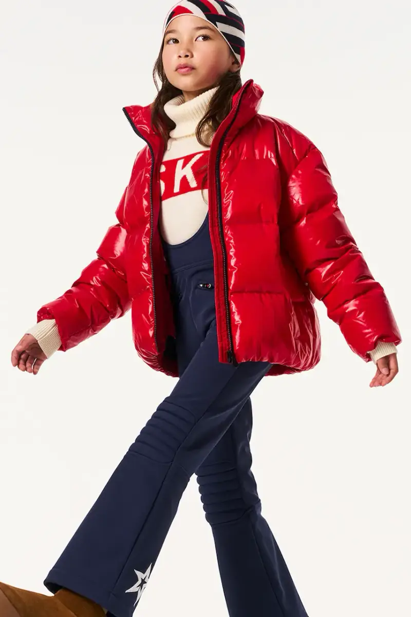 pantaloni da sci bambino/a isola racing pant Blu navy