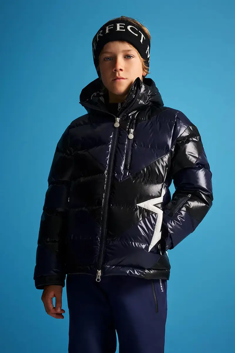 piumino da sci per bambini super mojo jacket Blu navy
