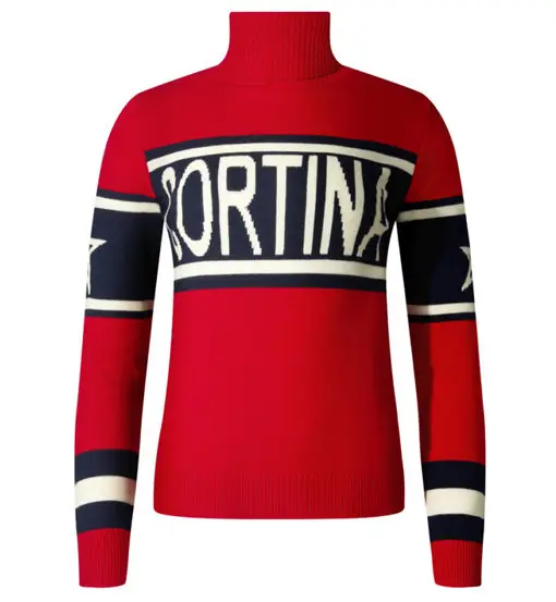 Schild Sweater "Cortina" W - maglione - donna Red