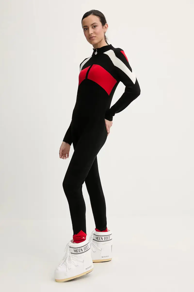 tuta in cotone Tignes Nero miniatura 2