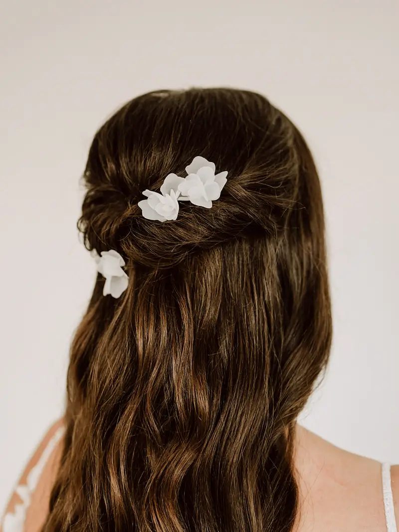 Flora Spilla per capelli Oro