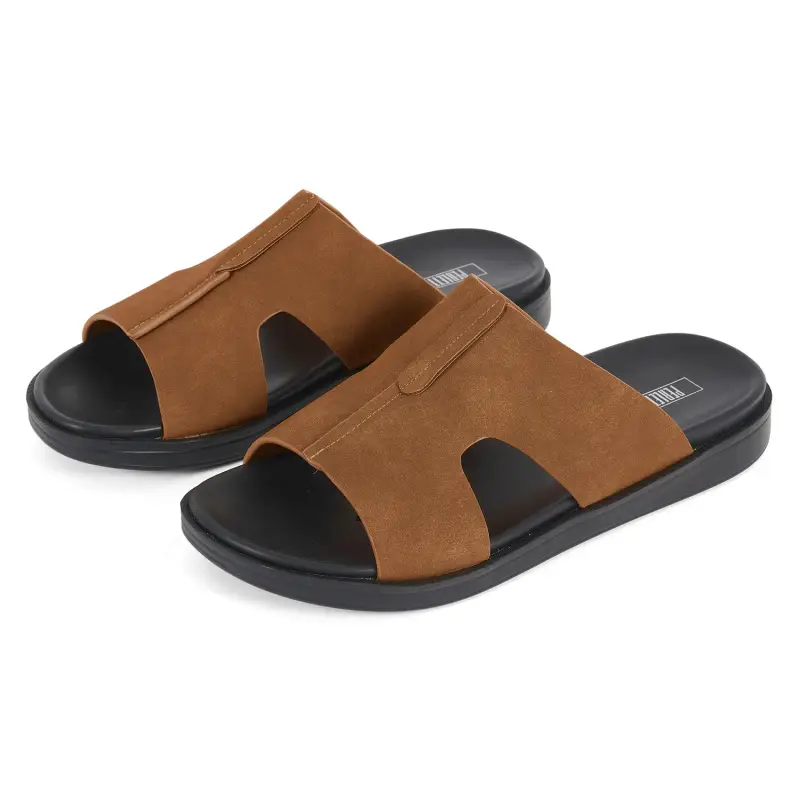 Ciabatte Elegance Uomo Cuoio