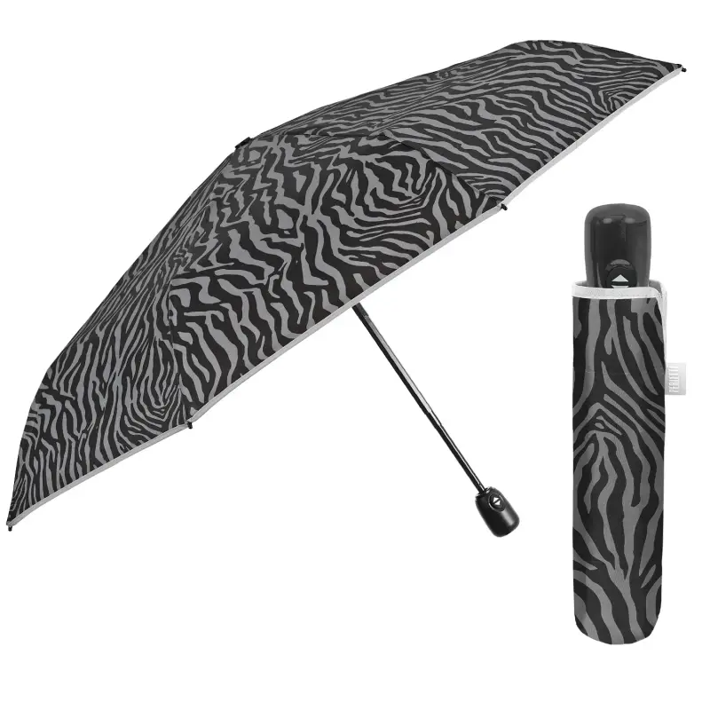 Ombrello Zebrato Apri e Chiudi Automatico