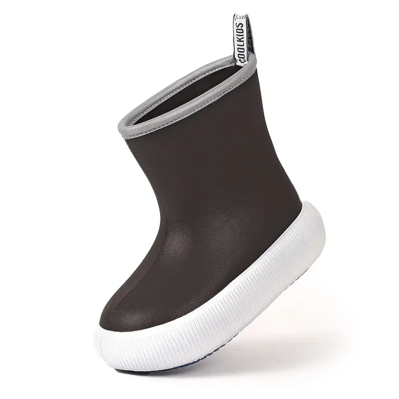 Stivaletti Chunky con Bordo Catarifrangente Nero