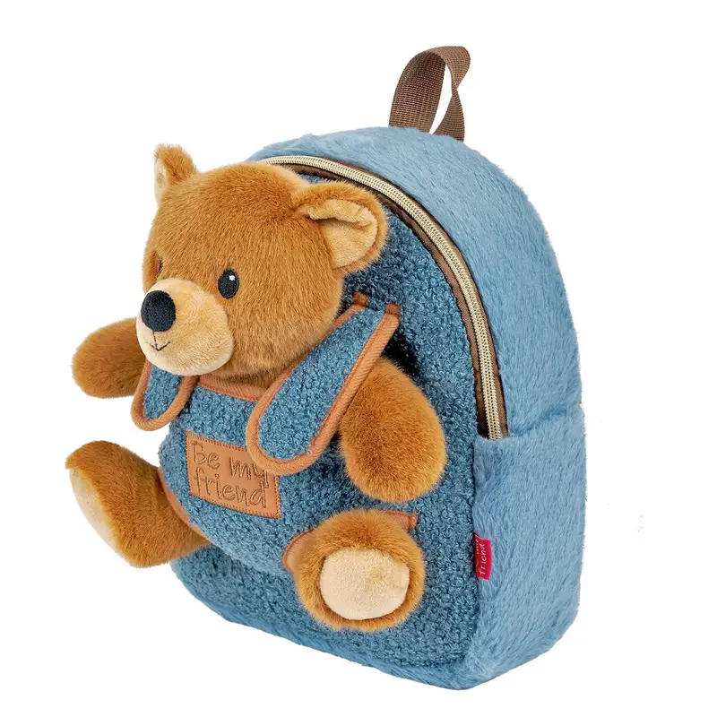 Zaino Morbido con Peluche Orsetto Teddy