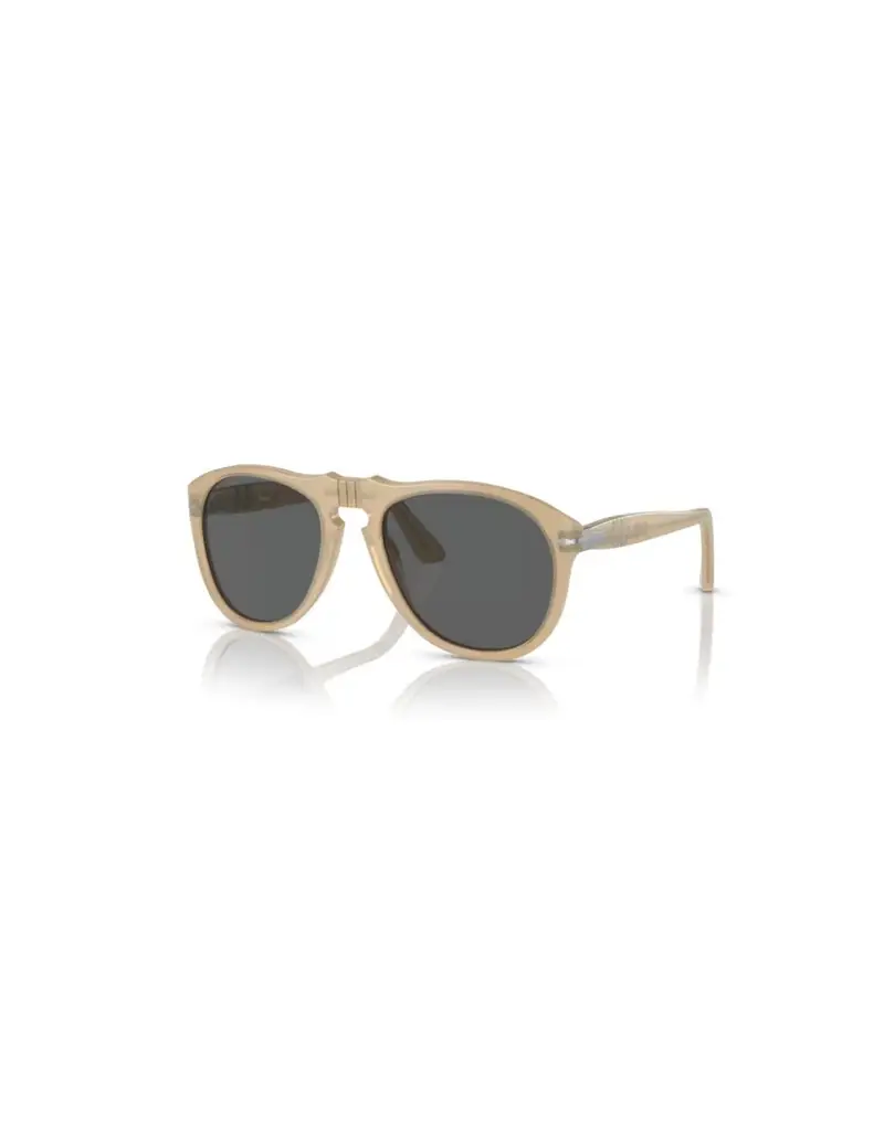 Occhiali da sole PERSOL PO0649 Opal Beige Dark Grey 1169B1 54