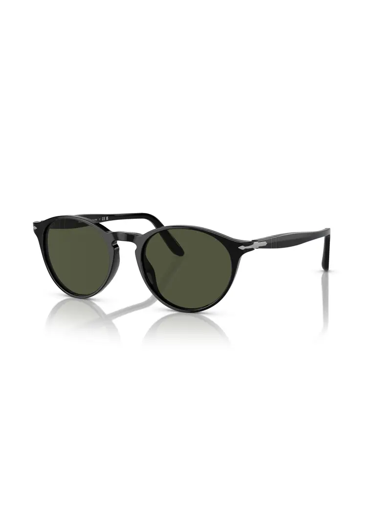 Occhiali da sole PERSOL PO3092SM Black Green 901431 52