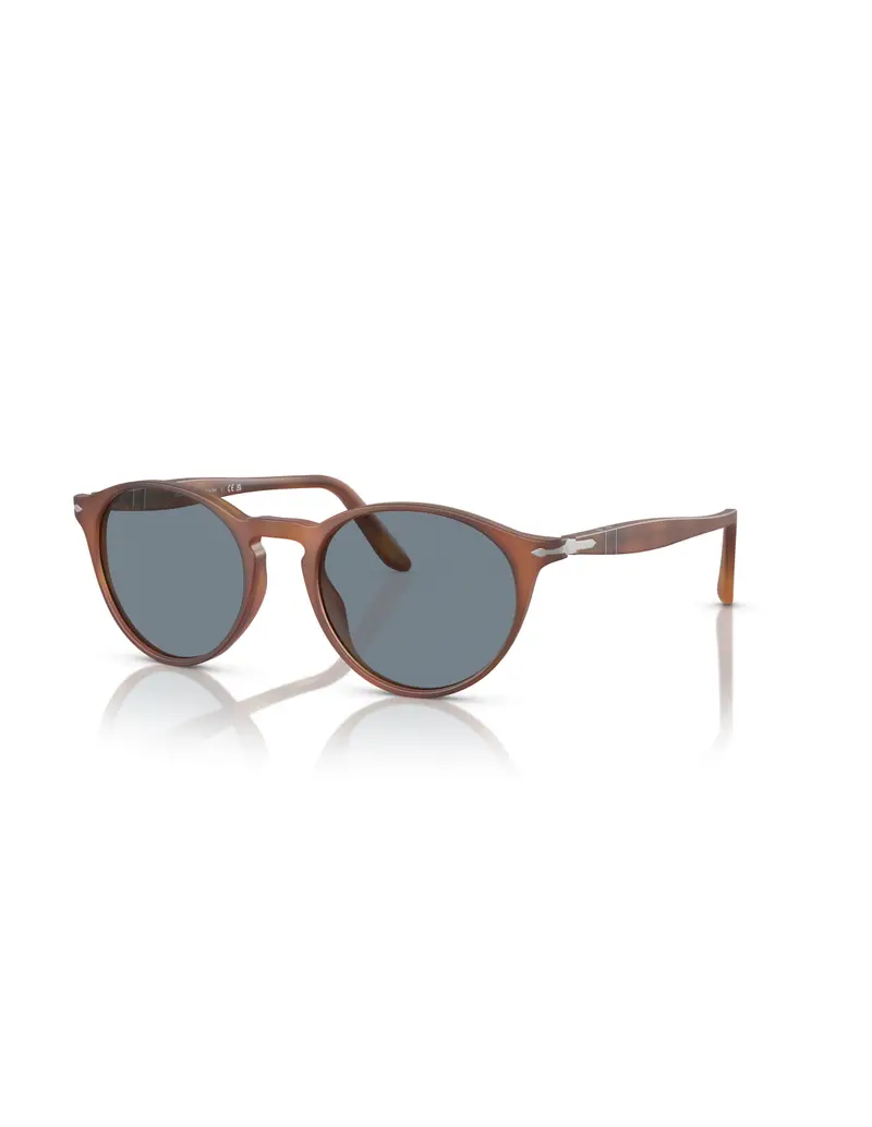 Occhiali da sole PERSOL PO3092SM Terra Di Siena Light Blue 900656 52
