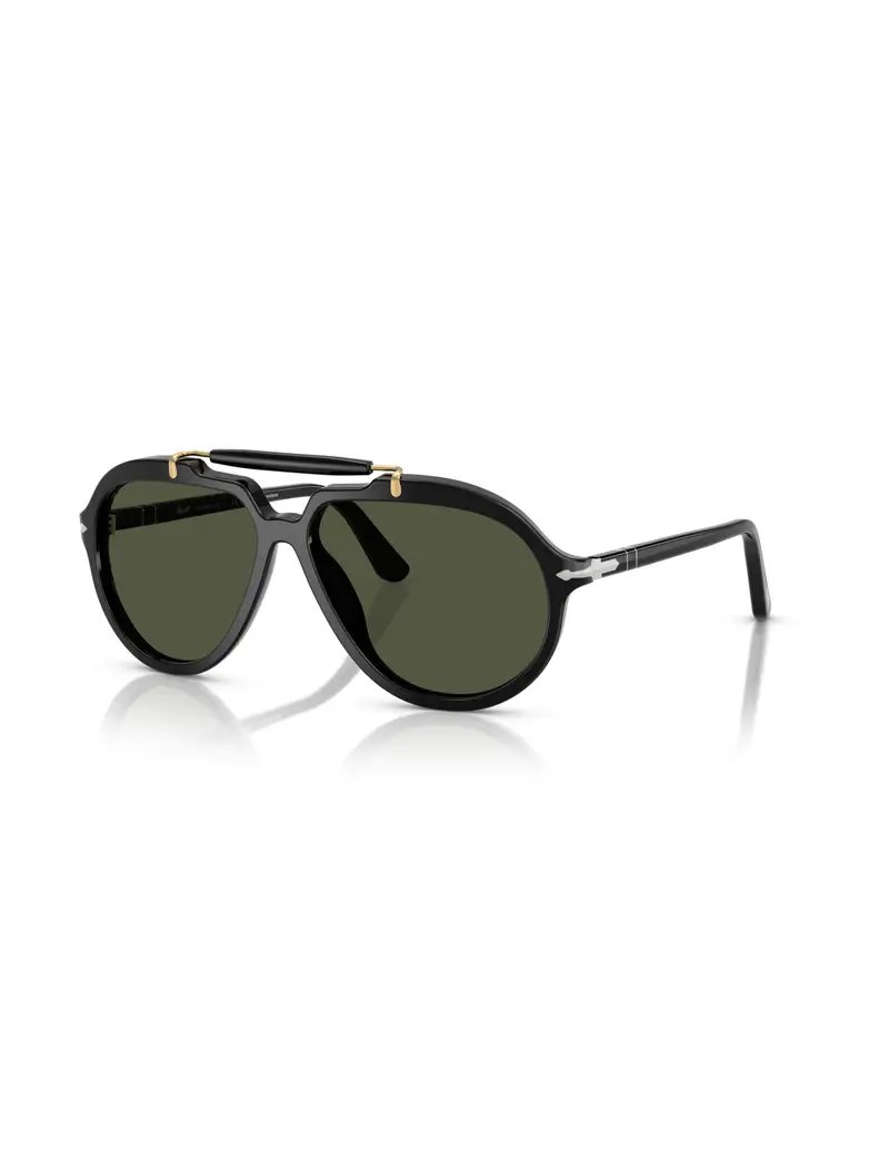 Occhiali da sole PERSOL Senna Series PO0202S Black Green 95/31 57