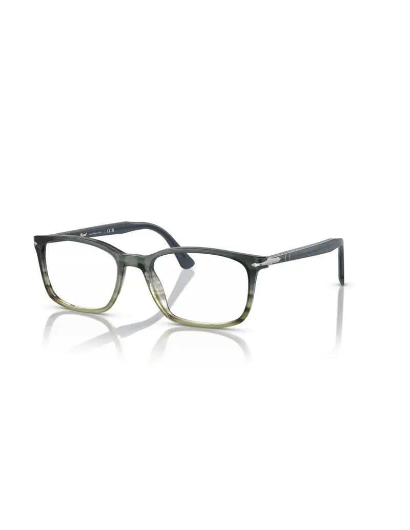 Occhiali montatura da vista PERSOL PO3189V 1012 Gradient Grey and Striped Brown 53