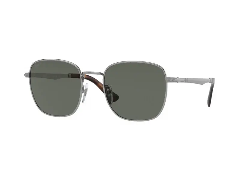 Unisex Persol PO2497S 513/58 Occhiali da sole Metallo Canna di fucile Verde Squadrata Polarizzata