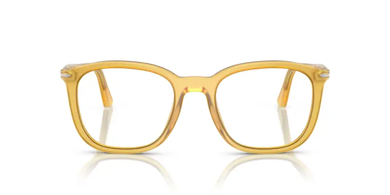 Unisex Persol PO3355V 204 Montature da vista Acetato Giallo Pillow Normale miniatura 3