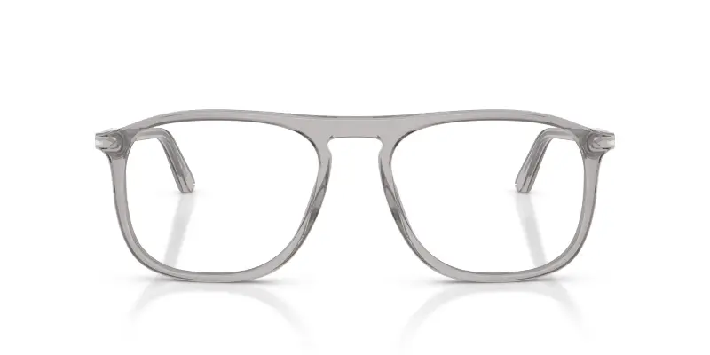 Unisex Persol PO3392V 309 Montature da vista Acetato Grigio Trasparente Squadrata Normale miniatura 3