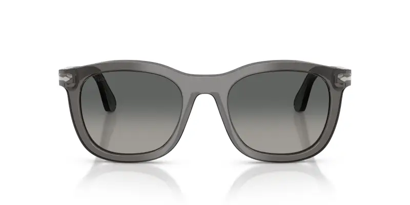Unisex Persol PO3395S 119671 Occhiali da sole Acetato Grigio Grigio Pantos Normale Sfumato miniatura 3