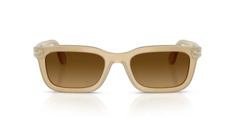 Unisex Persol PO3396S 116985 Occhiali da sole Acetato Marrone Marrone Squadrata Normale Sfumato miniatura 3
