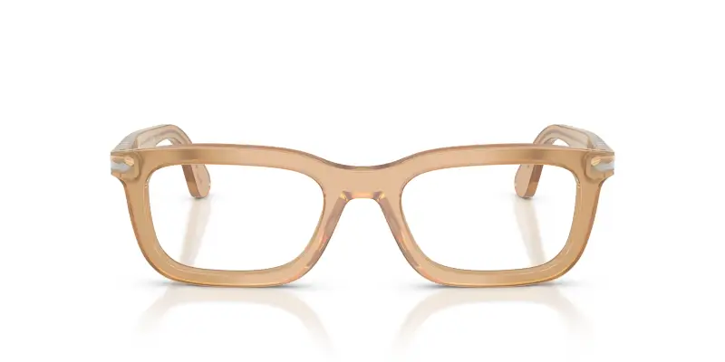 Unisex Persol PO3397V 1169 Montature da vista Acetato Marrone Trasparente Squadrata Normale miniatura 3