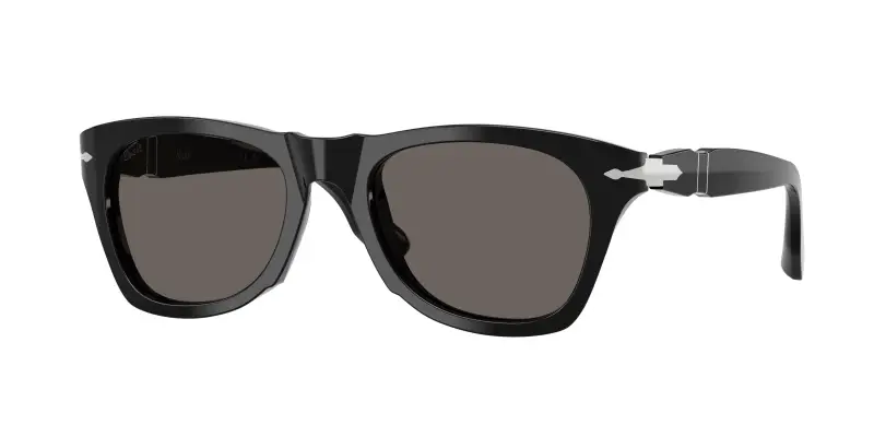 Unisex Persol PO8001S 95/B1 Occhiali da sole Acetato Nero Grigio Pantos Normale