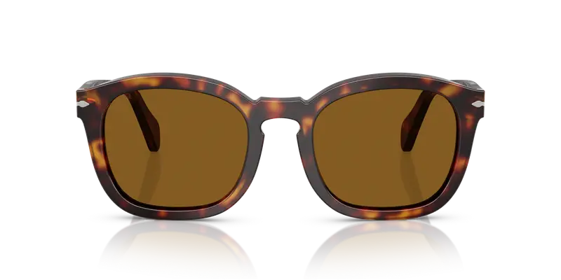 Persol Unisex PO0082S 24/33 Occhiali da sole Acetato Tartaruga Marrone Geometrica Normale miniatura 2